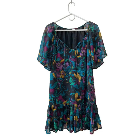 Divided Whimsical Mini Dress Size 4 - Picture 1 of 6